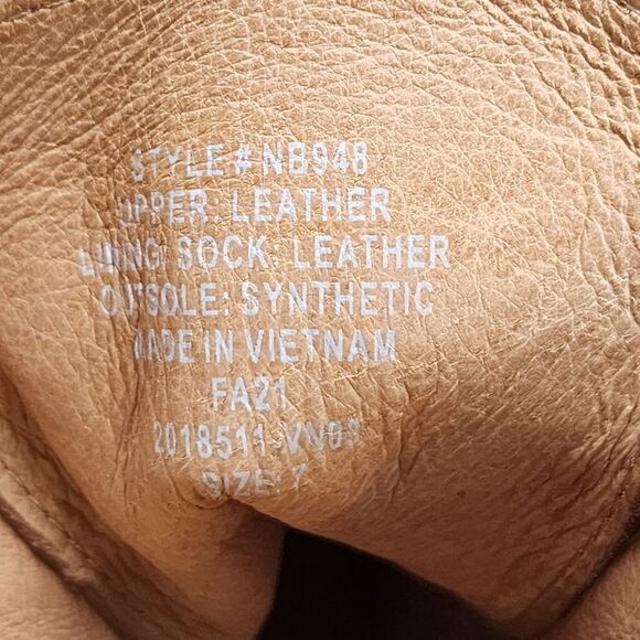 NWOB Madewell The Citywalk Lug Sole Lace Up Boots size 7 - Picture 8 of 9